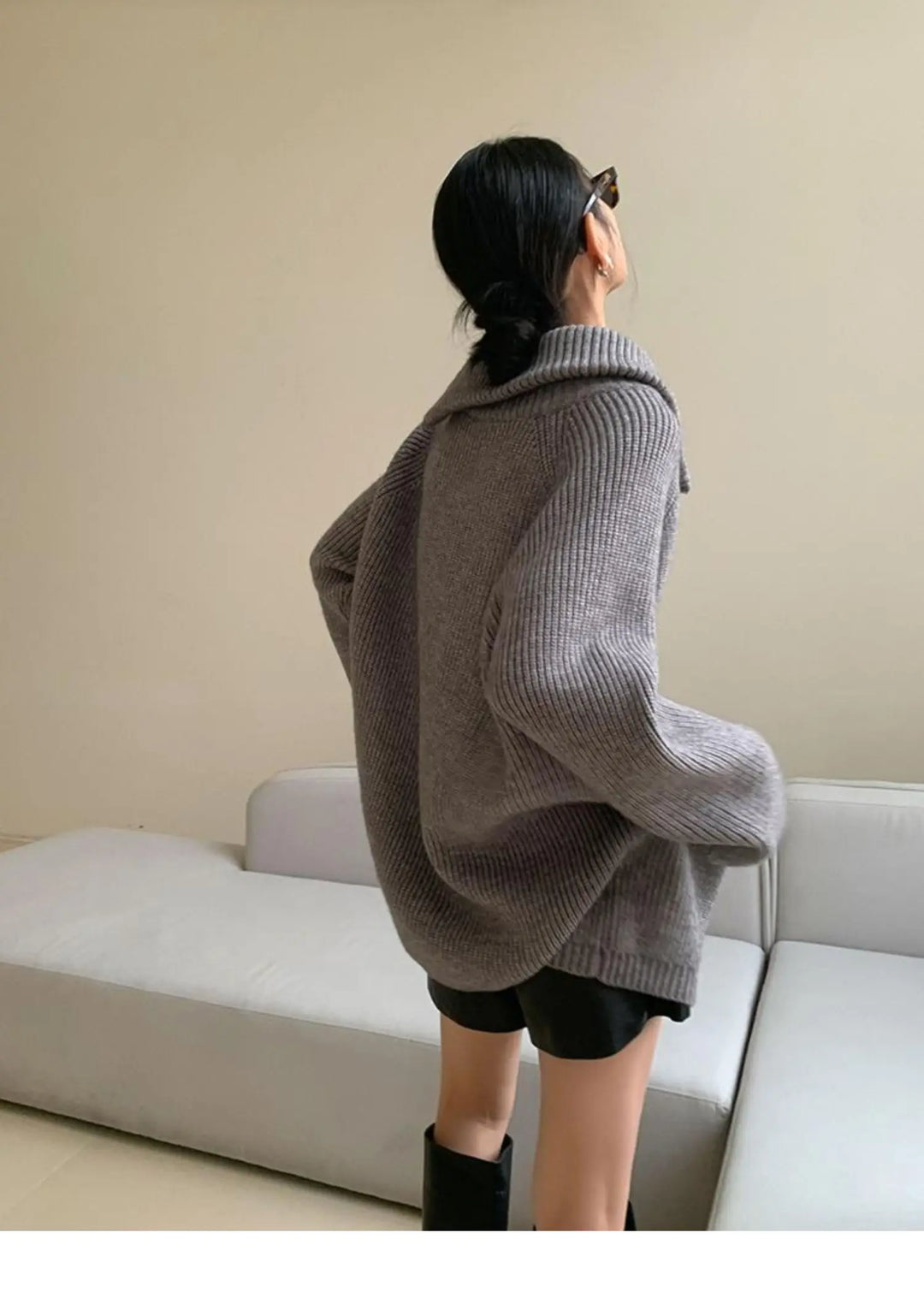 EB | Pullover mit Stehkragen