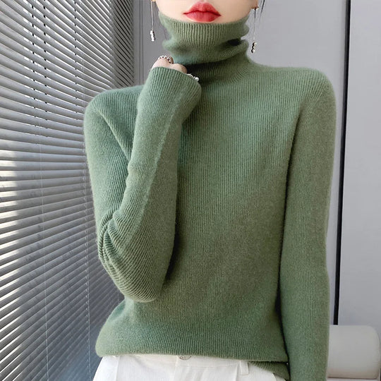 EB | Rollkragenpullover Aus Wolle