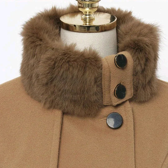 EB | Damen Slim Fit Trenchcoat Eleganter Übermantel