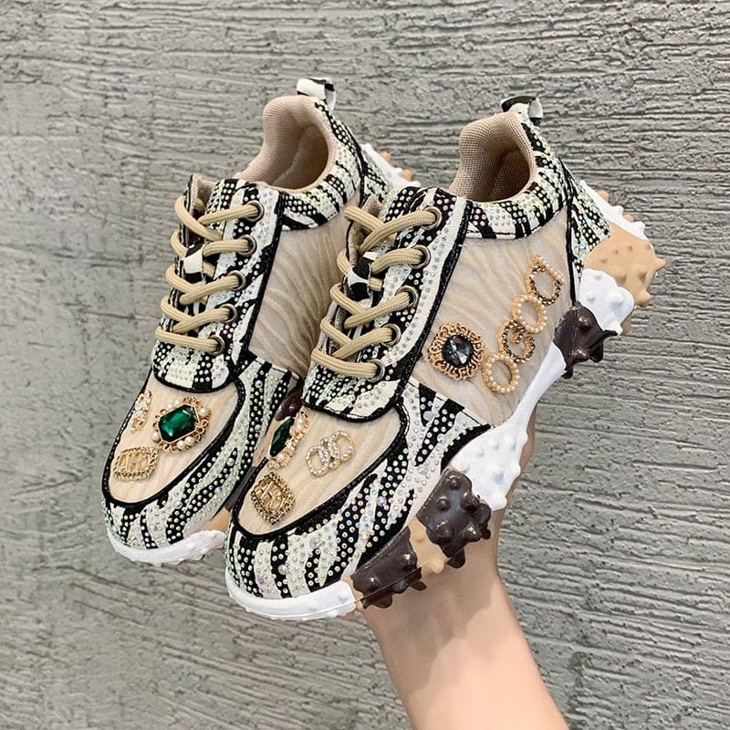 EB | Funkelnde Diamanten Schuhe