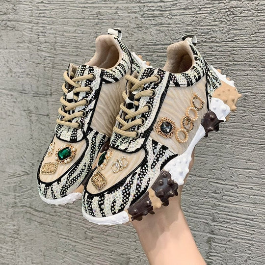 EB | Funkelnde Diamanten Schuhe