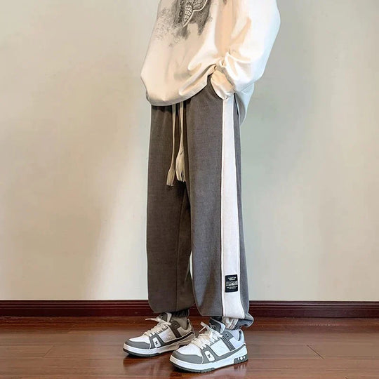 EB Streetwear-Herren-Jogginghose im Patch-Design
