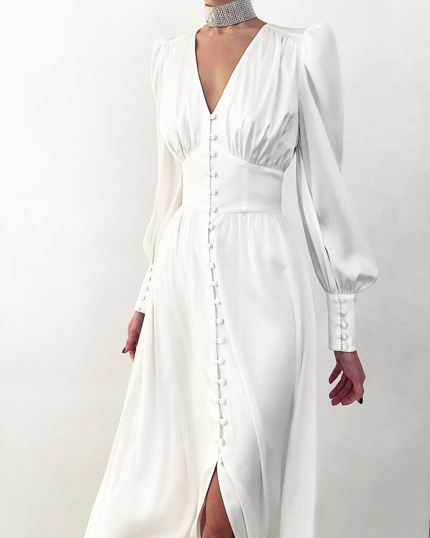 EB | Elegante Satinkleider für Frühling und Sommer