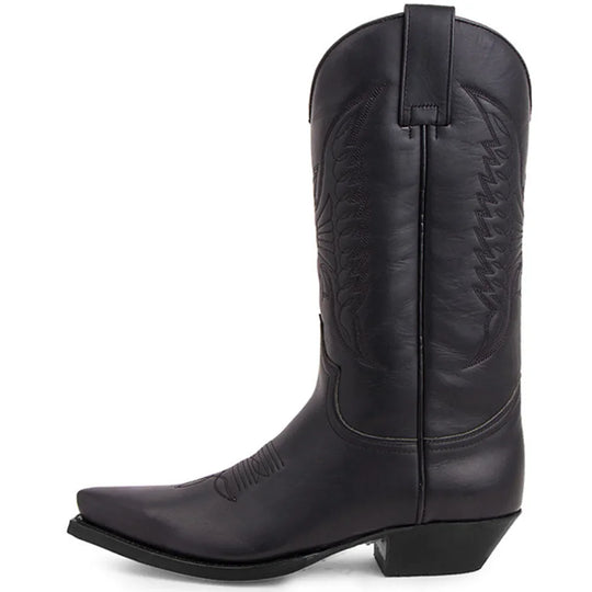 Klassische bestickte Cowboystiefel für zeitlosen Stil EB