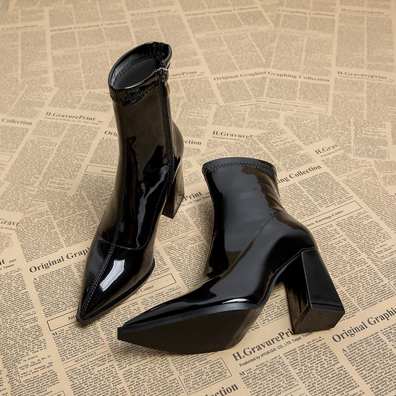 EB | Stilvolle Stiefel Mit Spitzem Zeh