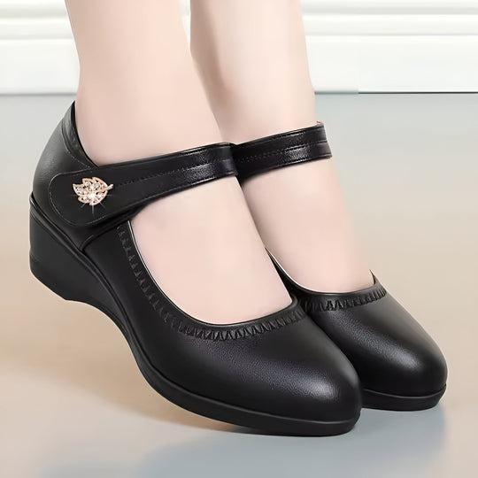 Klassische Damen-Lederschuhe, weich & stilvoll EB EB