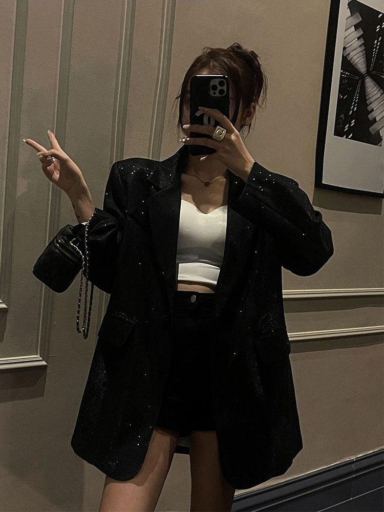 EB | Glänzender Paillettenblazer