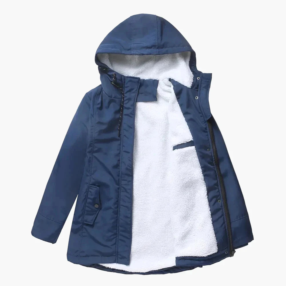 EB | Winterjacke mit Kapuze - Modische Freizeitjacke für Herbst und Winter