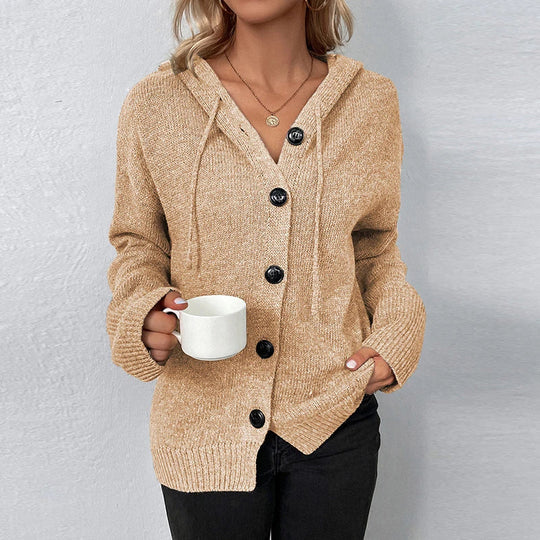 EB | Strickjacke mit Kapuze