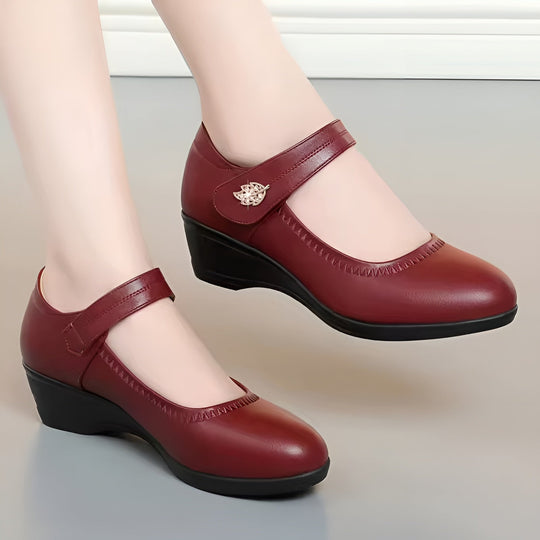 Klassische Damen-Lederschuhe, weich & stilvoll EB EB