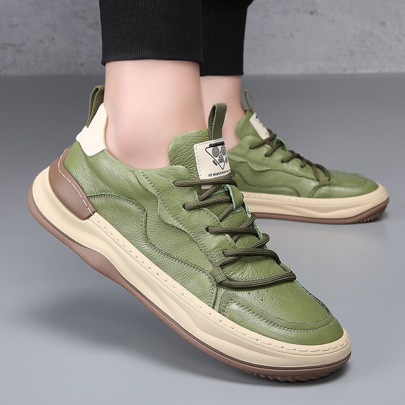 Schuhe aus echtem Leder EB