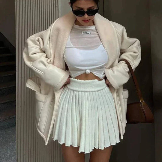 EB | Winter Pelz Lederjacke