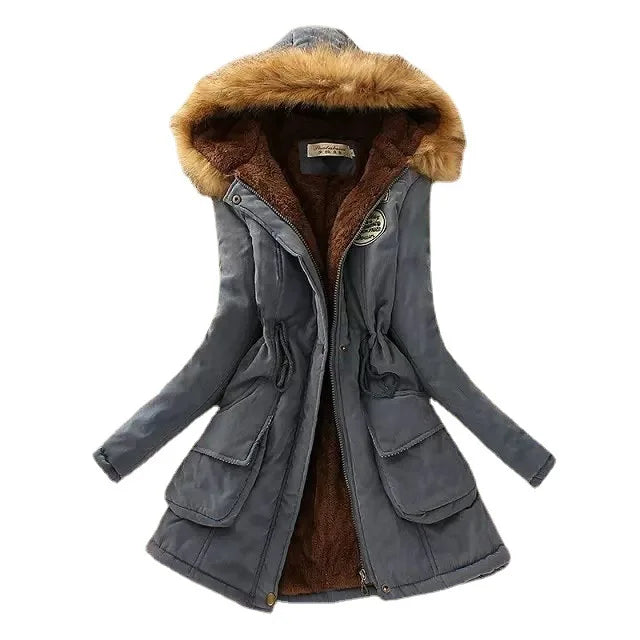 EB | Gepolsterte Baumwolle Herbst Winter Jacke Slim Fit