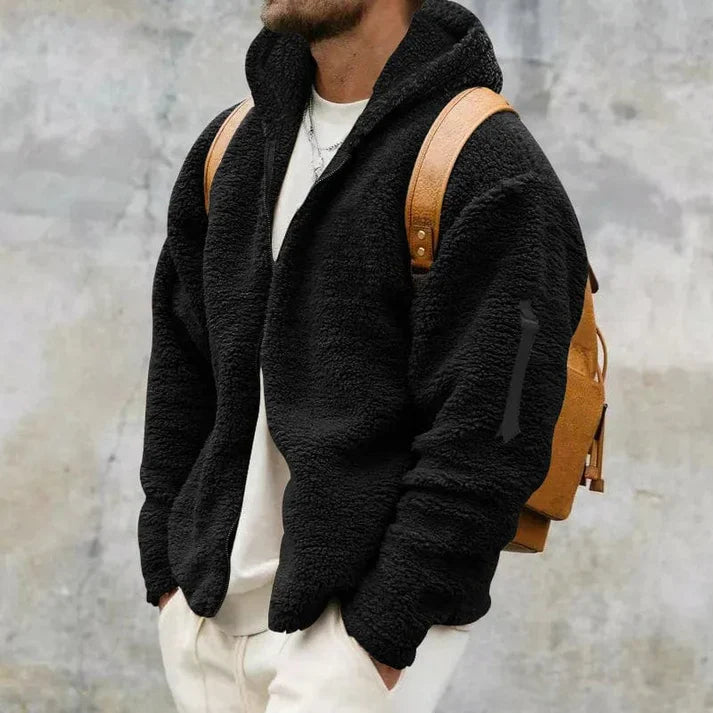 EB | Herren Kapuzen-Fleecejacke