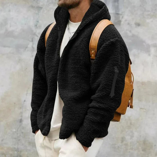 EB | Herren Kapuzen-Fleecejacke