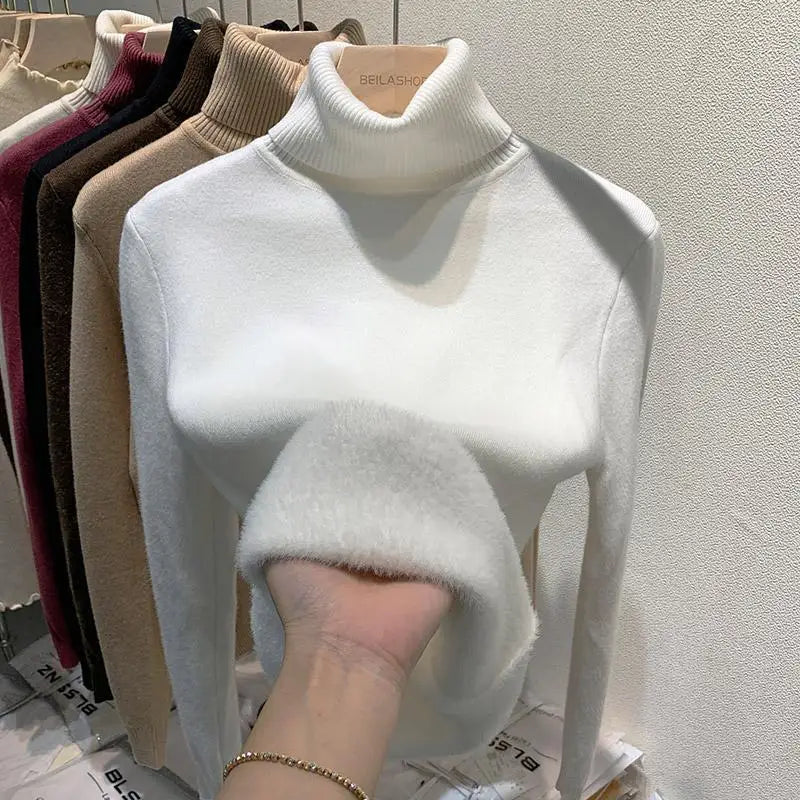 EB | Rollkragenpullover Modisch Warm Herbst Winter Elegant