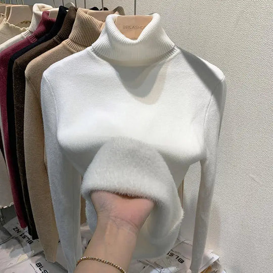 EB | Rollkragenpullover Modisch Warm Herbst Winter Elegant