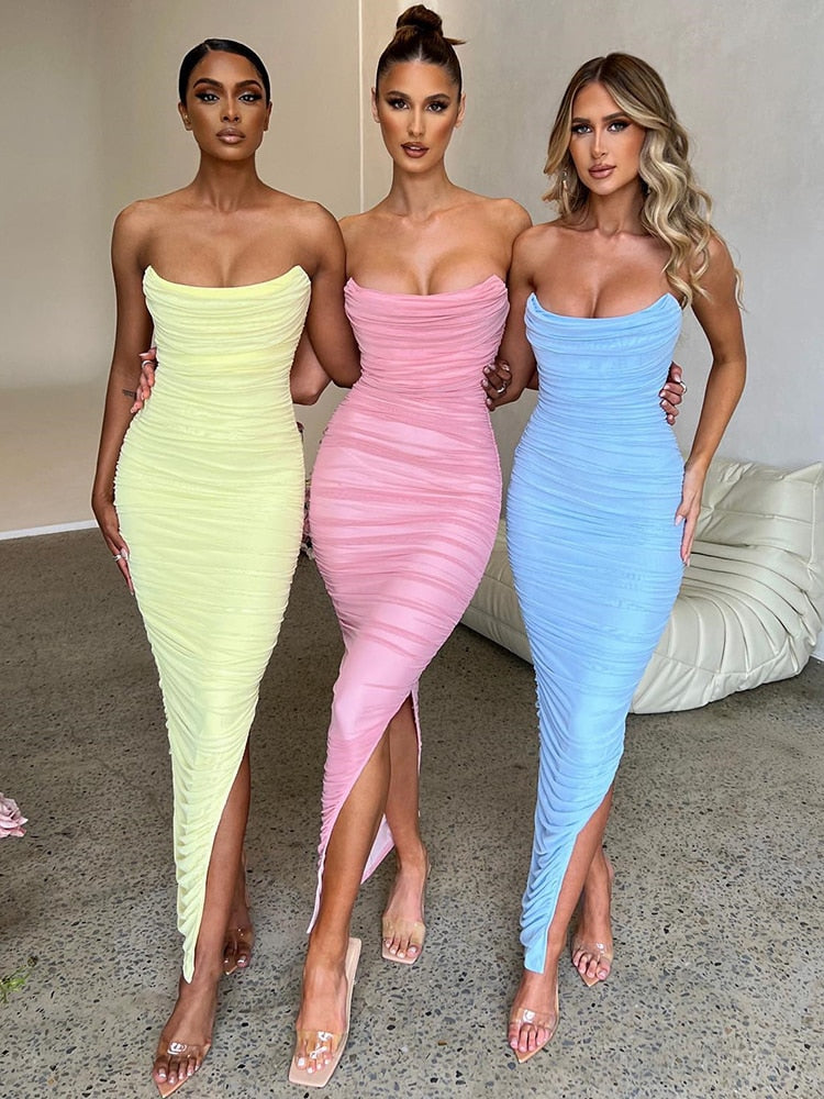 EB | Bodycon Ohne Träger Kleid