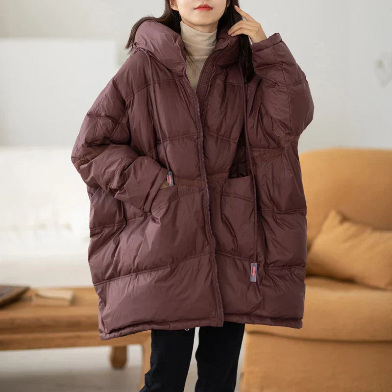 EB | Winter Oversized Daunen Kapuzenjacke