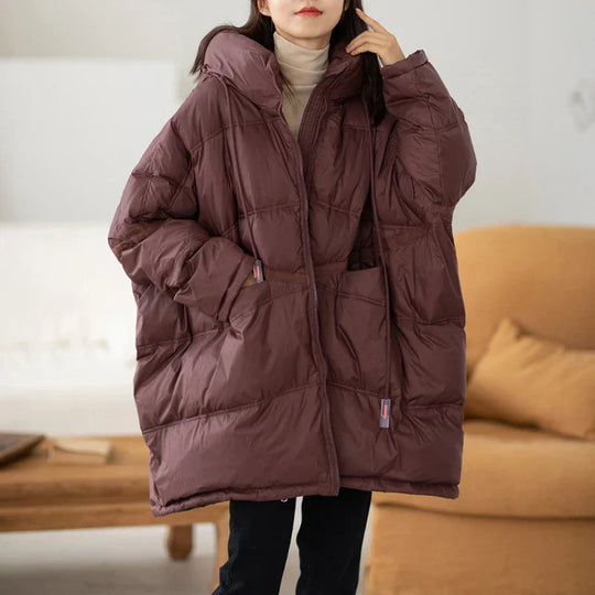 EB | Winter Oversized Daunen Kapuzenjacke