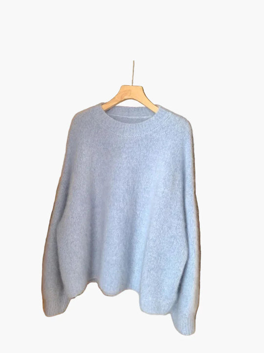 EB | Kuschelpullover Locker Geschnitten - Stilvoller Oversize Strick für Herbst & Winter