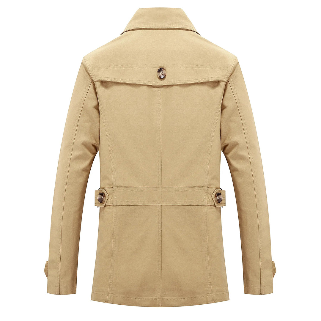 EB - Stylischer langer Herbst-Trenchcoat für Herren