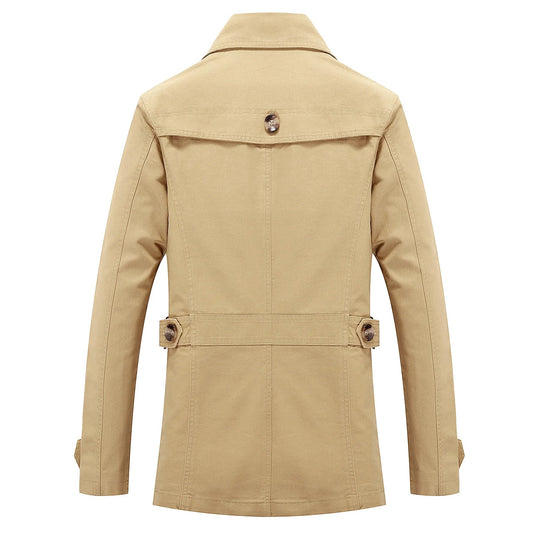 EB - Stylischer langer Herbst-Trenchcoat für Herren