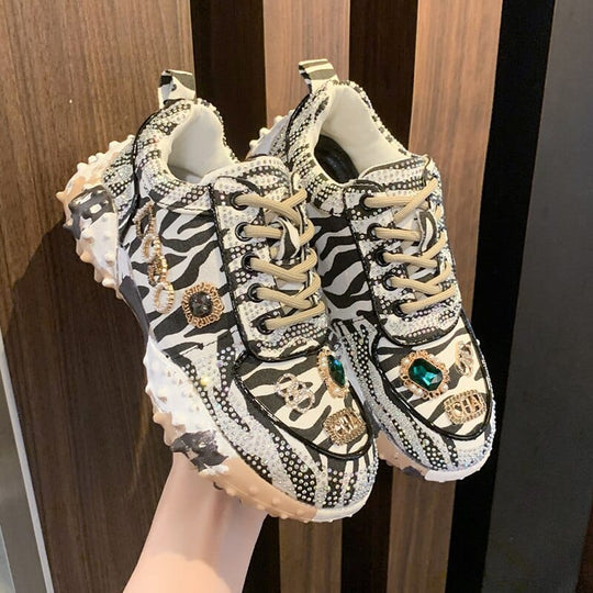 EB | Funkelnde Diamanten Schuhe
