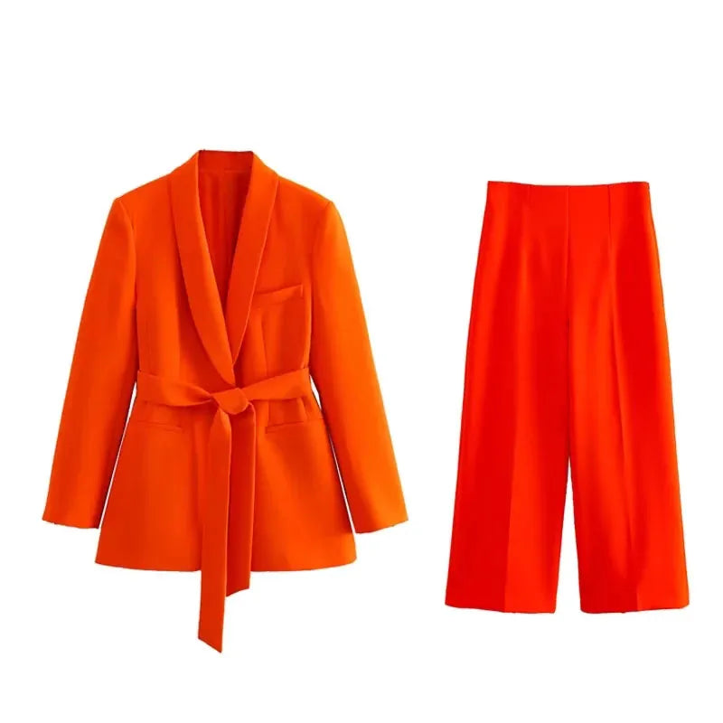 EB | Stylisches Blazer Set für Frauen - Blazer Jacke+Hose