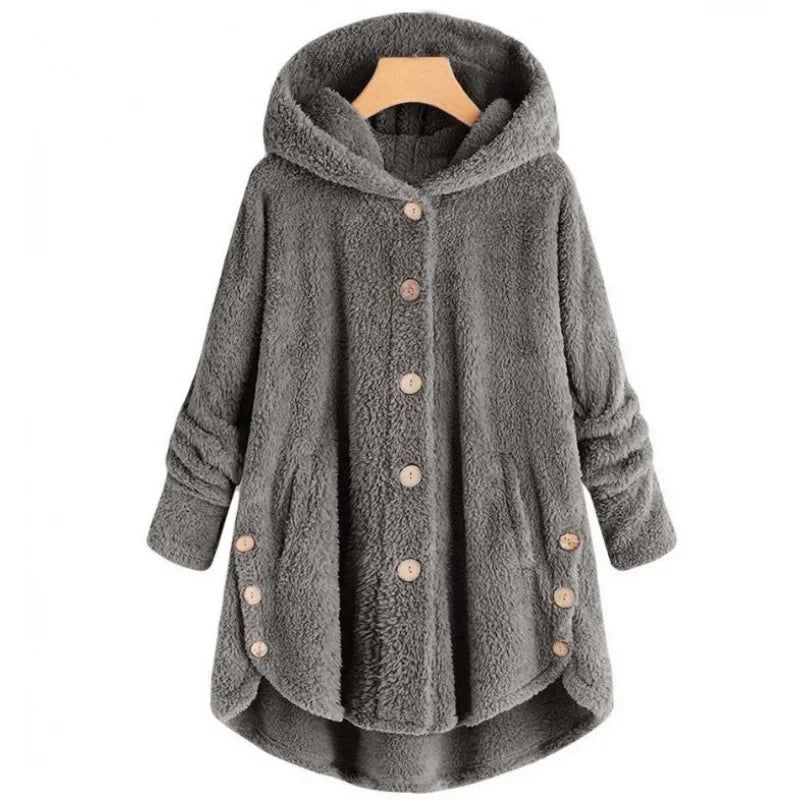 EB | Fleece-Jacke für Damen mit Kapuze