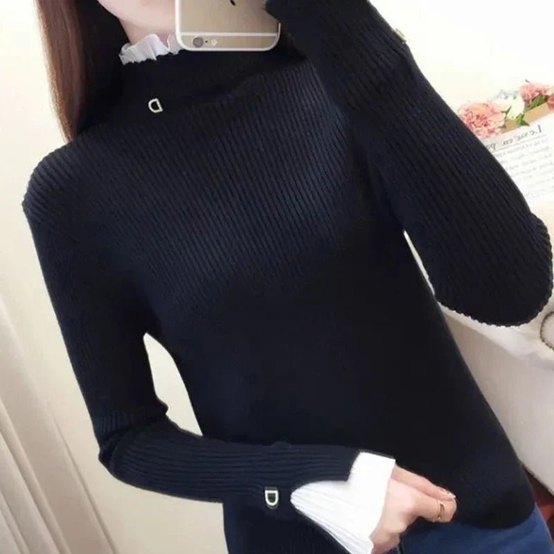 EB | Strickrollkragen für Klassischen Winterstil