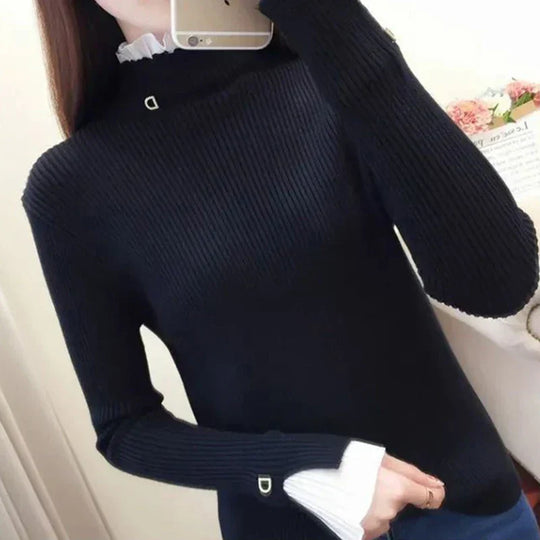 EB | Strickrollkragen für Klassischen Winterstil