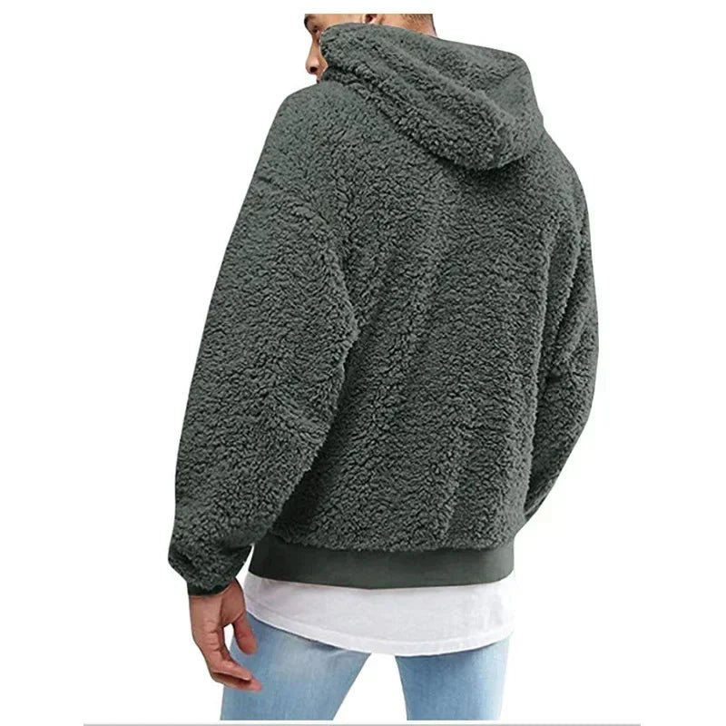 EB | Hoodie mit Weichem Sherpa-textur Polyester-fleece Komfortabel und Trendy