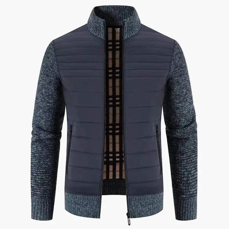 EB | Strickjacke Im Koreanischen Stil - Modische Slim Fit Übergangsjacke für Freizeit & Alltag