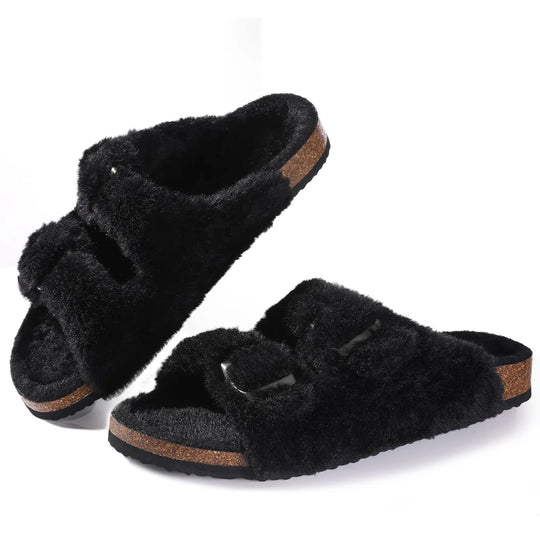 EB - Chic Winter-Plüsch-Fellpantoffeln für Damen