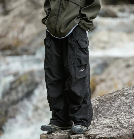 EB Herren Cargohose mit seitlichen Taschen und weiter Passform