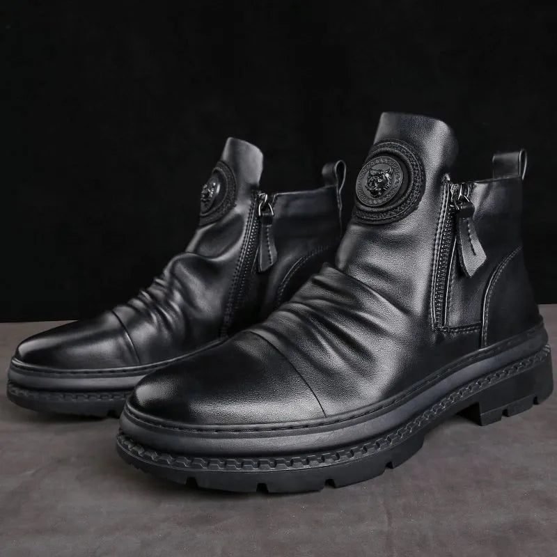 Herren Lederstiefel EB