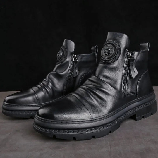 Herren Lederstiefel EB