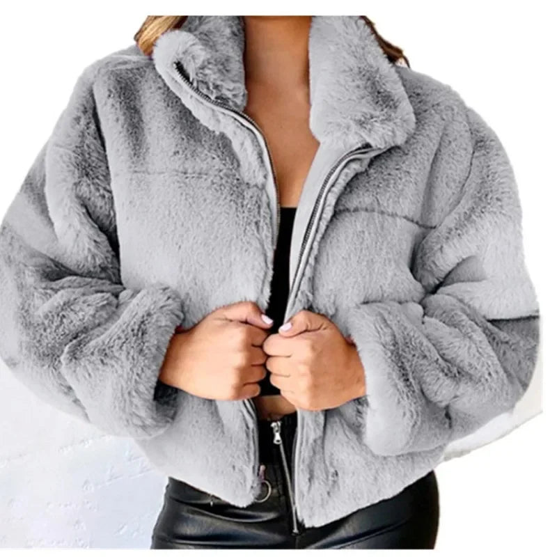 EB | Velvet Touch Mantel mit Reißverschluss