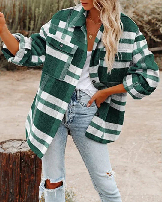 EB | Warme Woll Jacke Damen