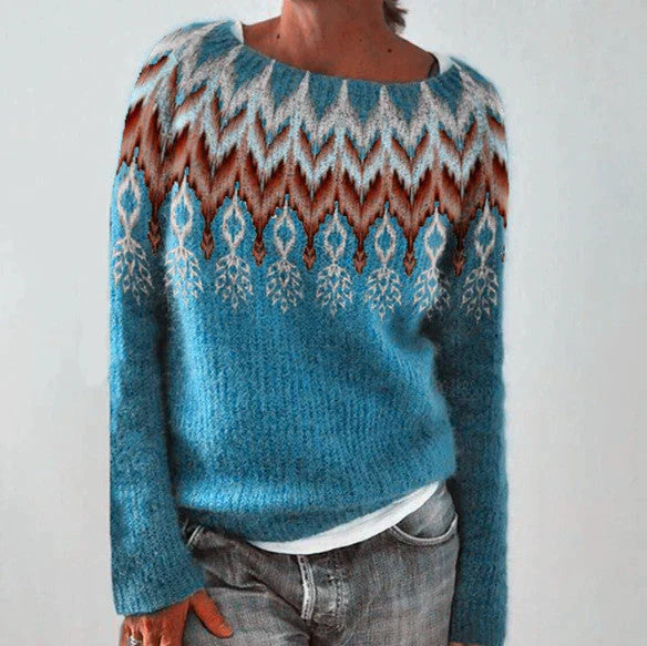 EB | Ethno Print Pullover