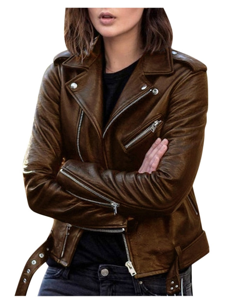 EB | Kunst jacke mit schlanker Silhouette für einen schicken Look