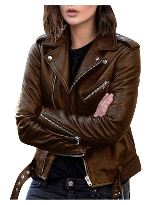 EB | Kunst jacke mit schlanker Silhouette für einen schicken Look