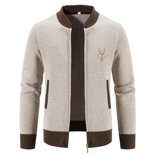EB | Lässige Strickjacke für Herren aus hochwertigem Garn