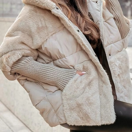 EB | Warme Damen Winterjacke Im Stilvollen Casual Look