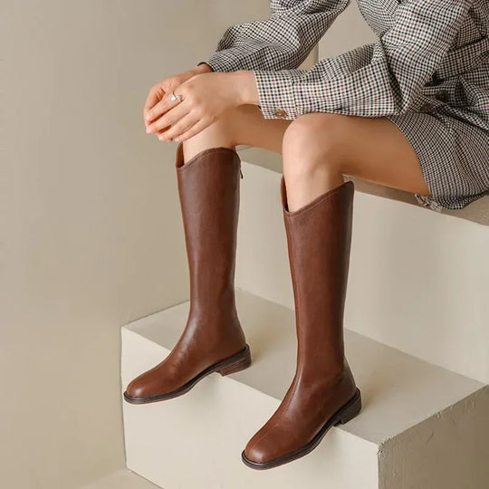 EB | Knöchelhohe Stiefel Aus Kunstleder