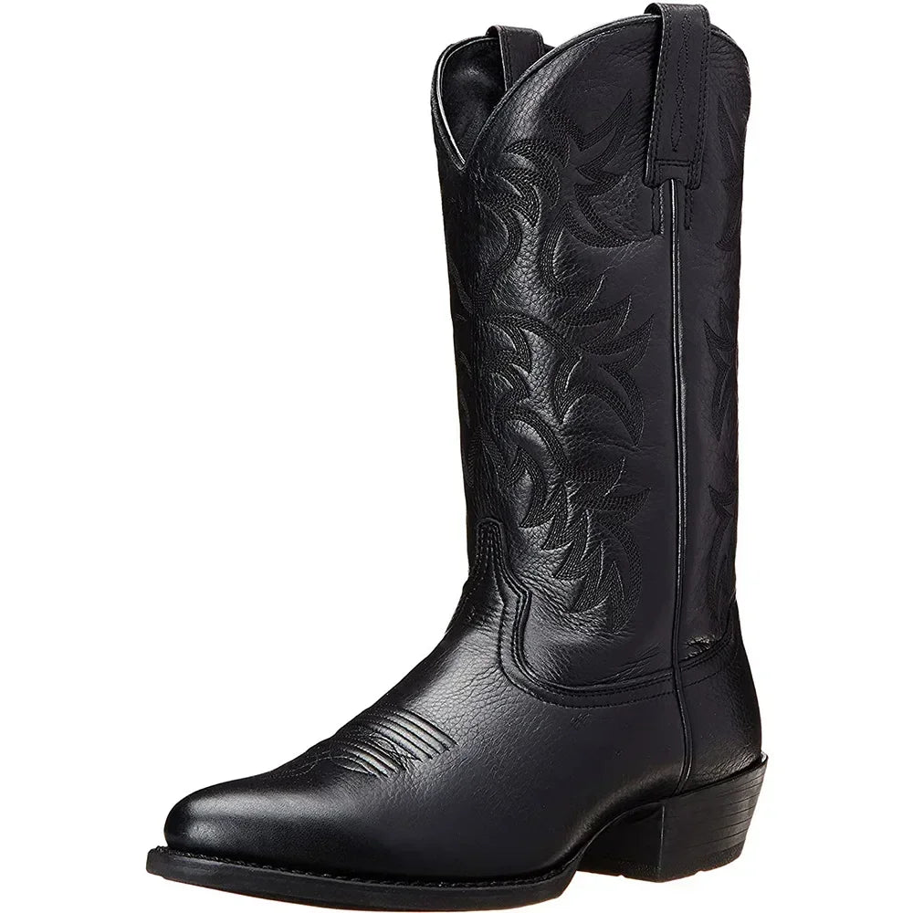 EB | Leder Cowboy Stiefel - Macho - Stil und Luxus