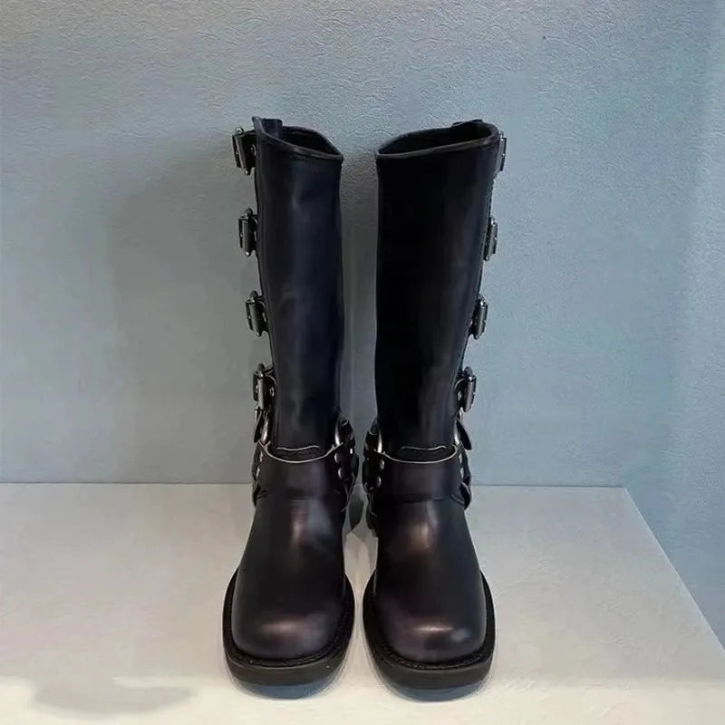 EB | Weinlese Lederstiefel