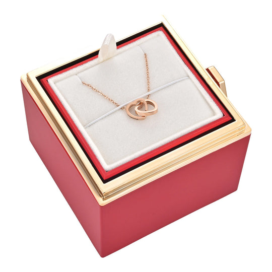 EB| Rosenbox mit Halskette perfekt für den Valentinstag