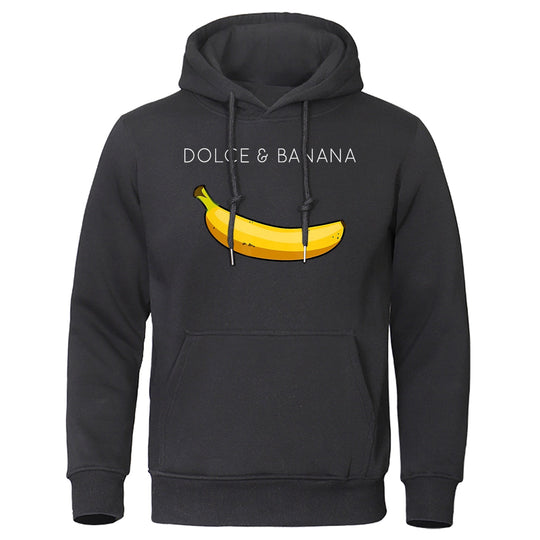 EB | Hoodie mit Lustigem Druck Baumwollmix Weich und Bequem